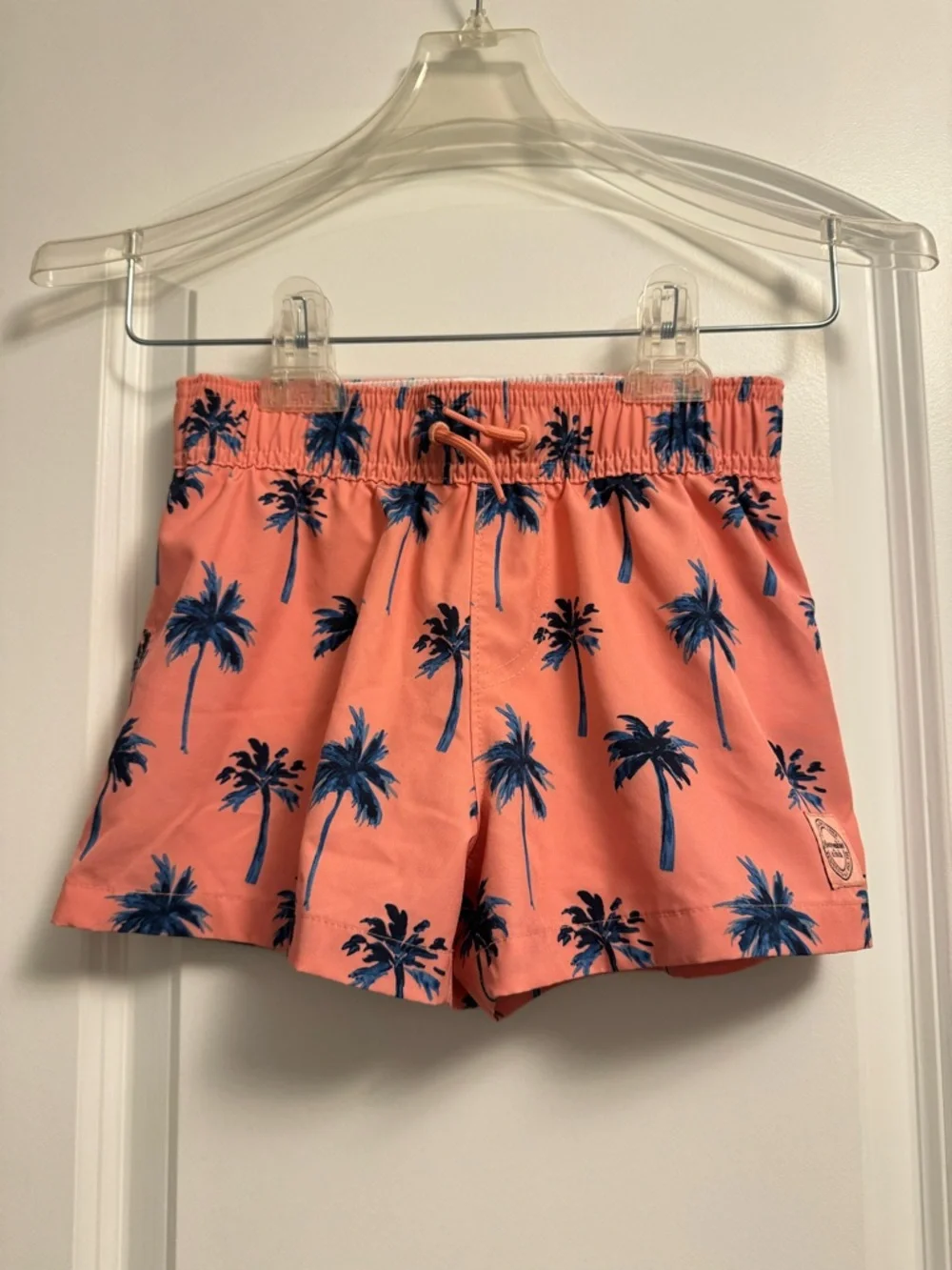 abercrombie kids White Mesh Elastic Waist Shorts